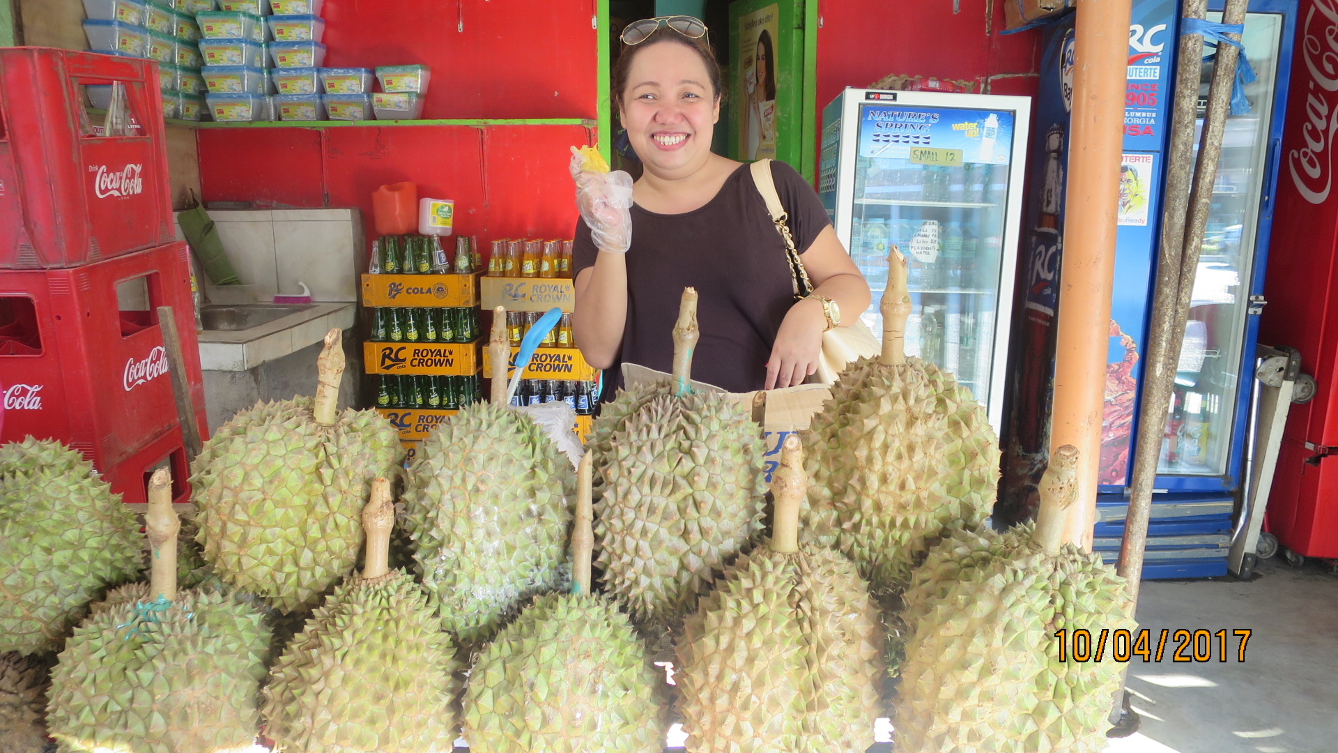 First Time to Eat Durian