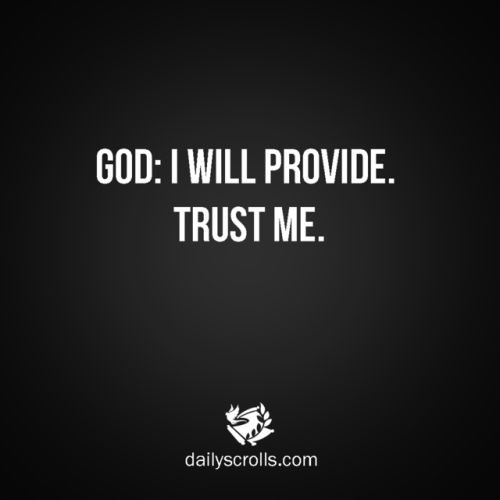 God Will Provide