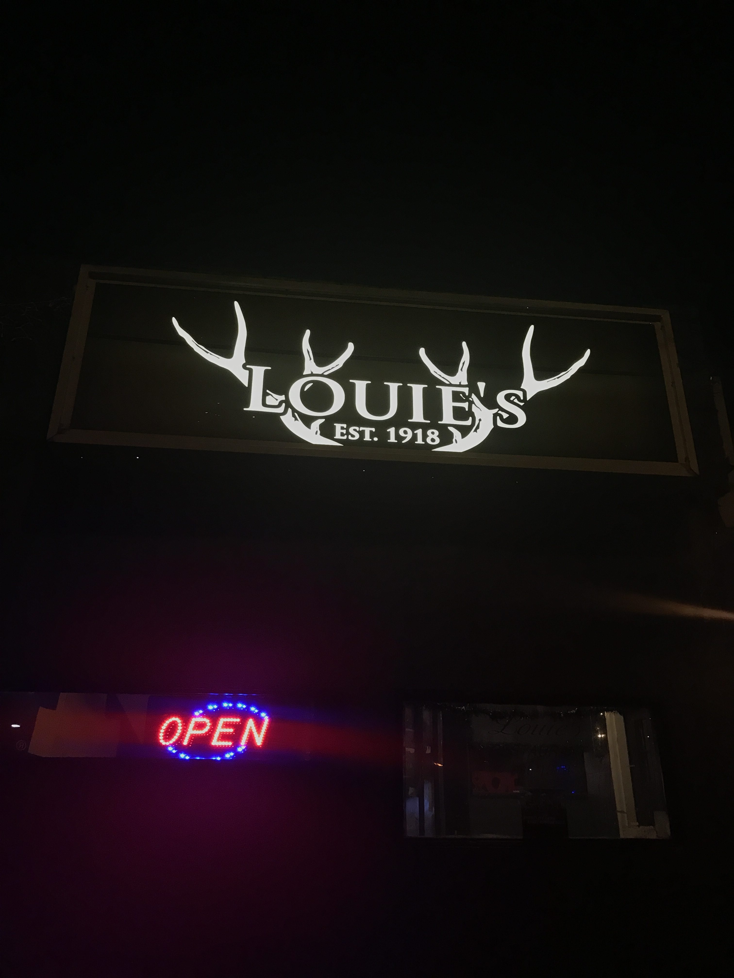 Dinner at Louie’s