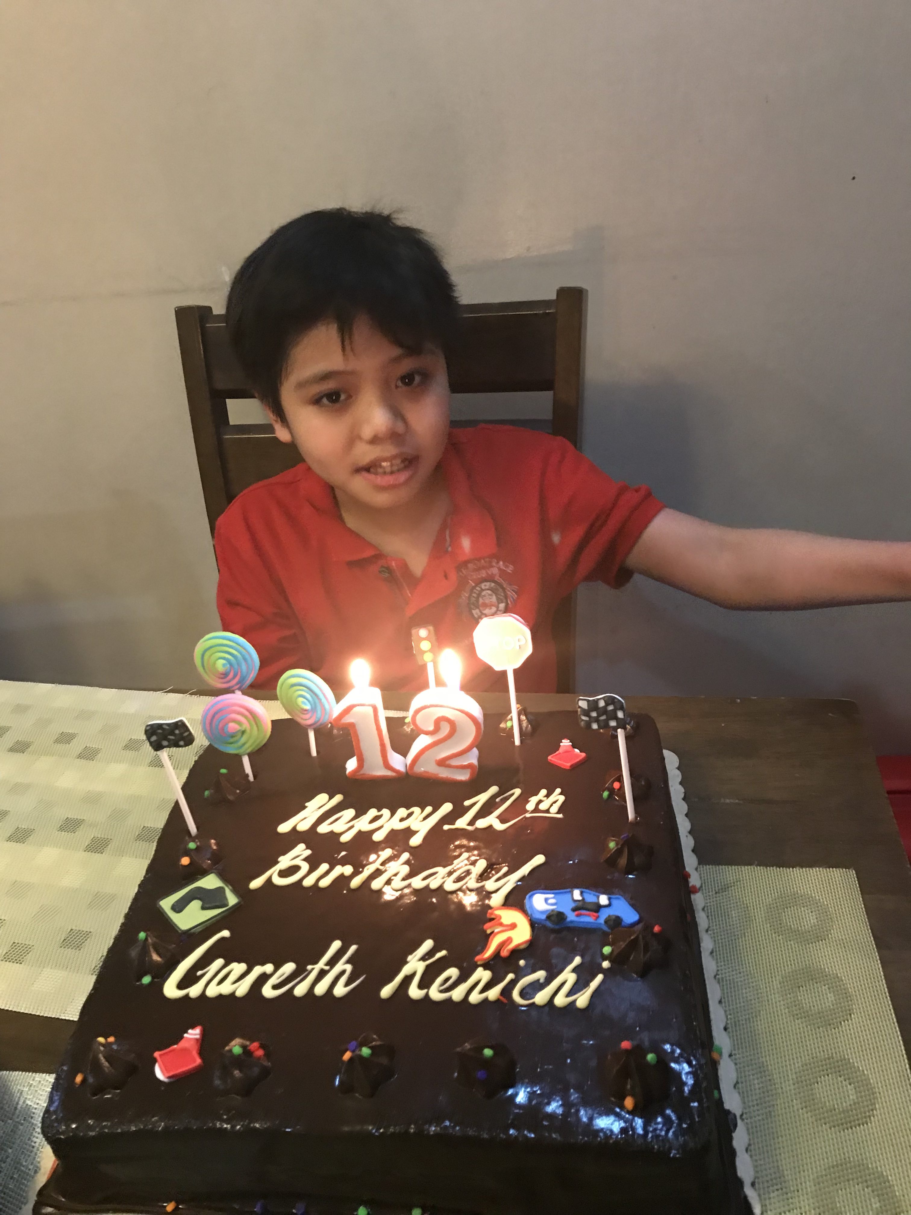 Gareth’s 12th Birthday